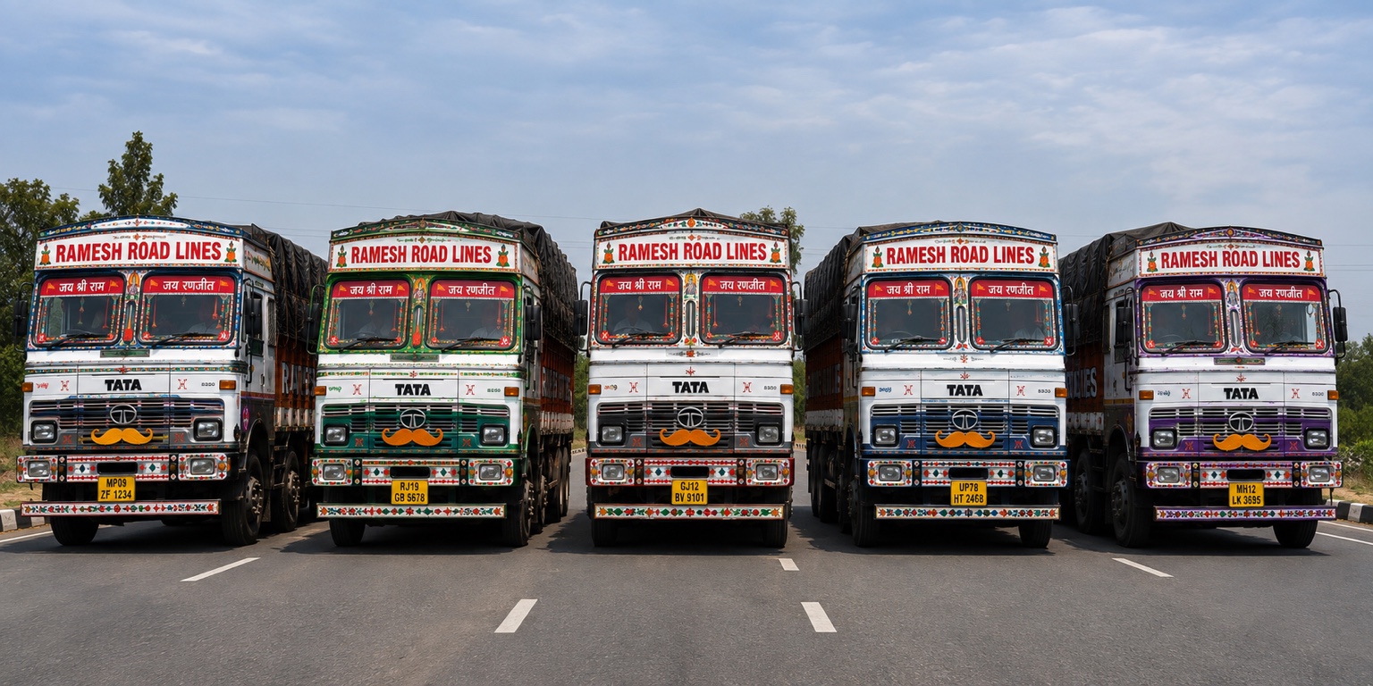 Ramesh Road Lines truck fleet