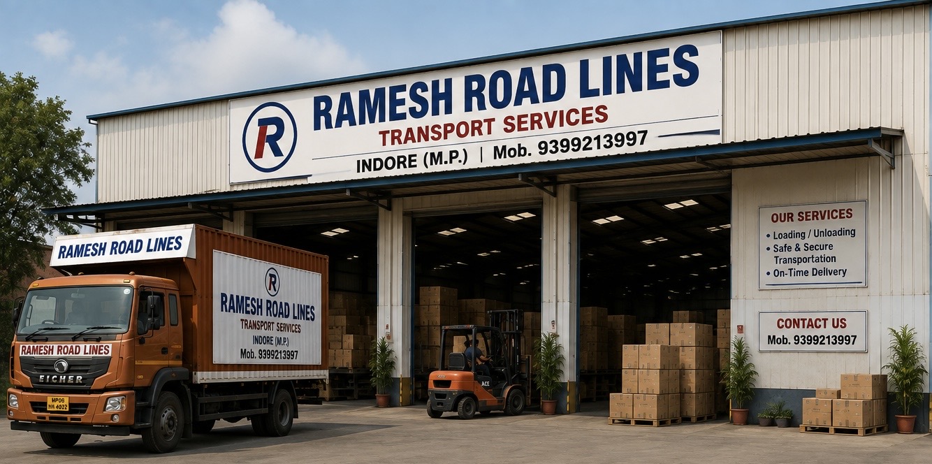 Ramesh Road Lines warehouse exterior